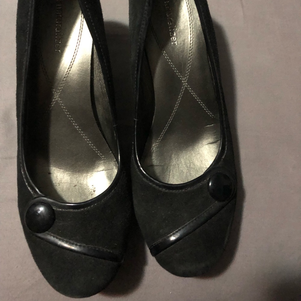 Black heels